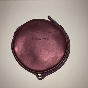 Portland Leather Goods  Disco small circle crossbody purse. Unicorn Color BNNU